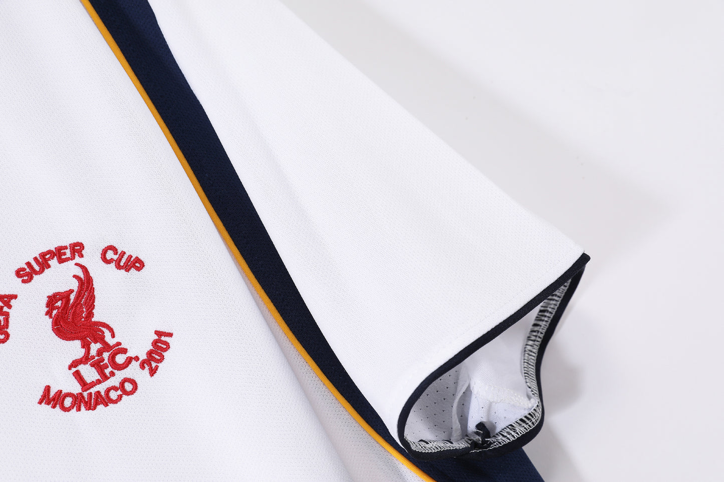 Liverpool 2001 UEFA Super Cup Retro Jersey