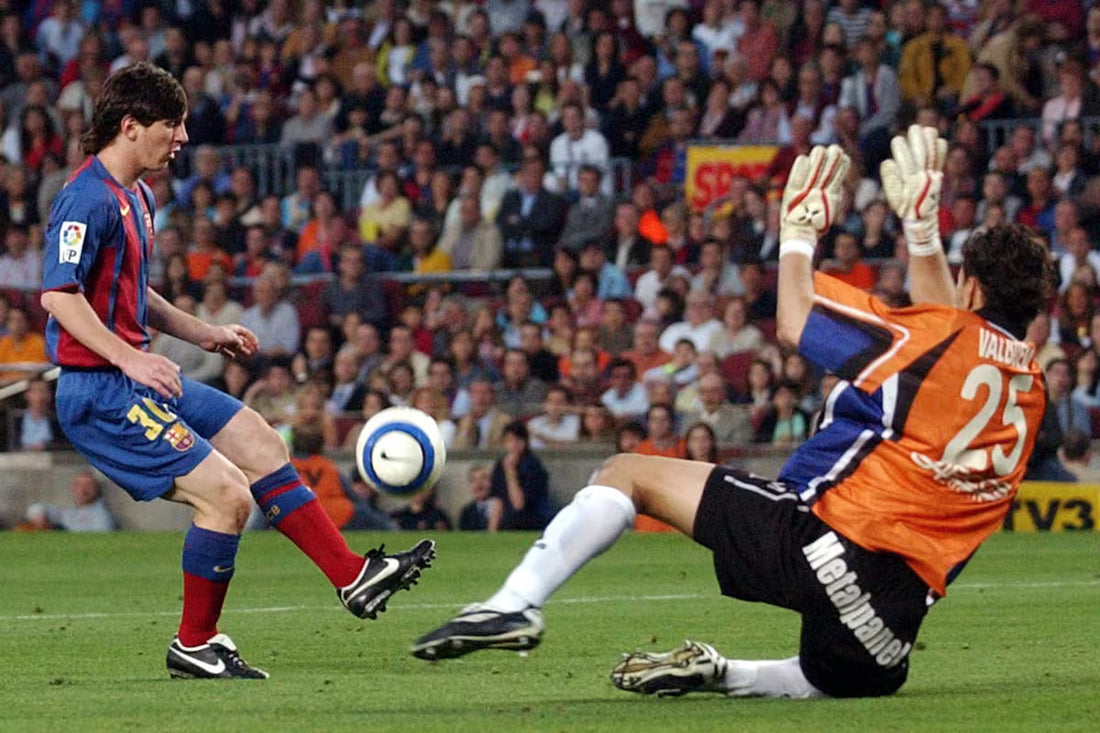Lionel Messi, First Goal for Barcelona (2005) - The Moment the Future Was Gently Introduced
