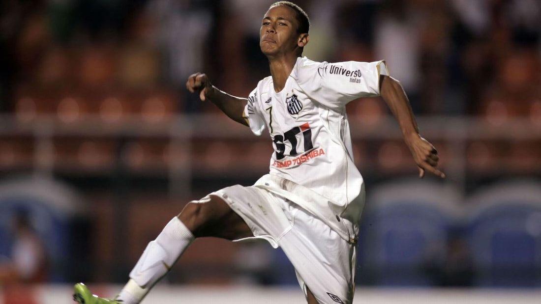 Neymar Jr., First Goal for Santos (2009) - The First Spark of a Future Star