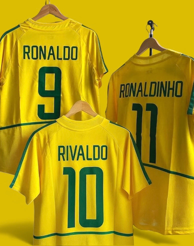 BRAZIL 2002 - ''TRIPLE R'' PACK